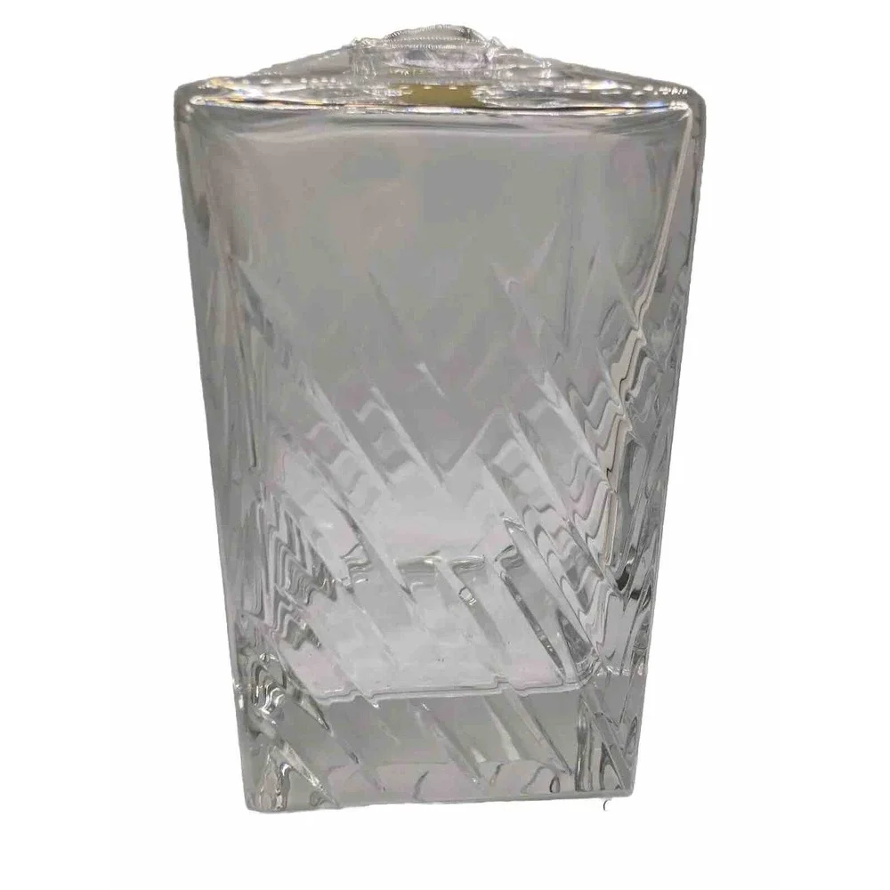 Old‎ Money Grandma Chic Yugoslavia Full Lead Crystal Decanter w/Faceted Stopper